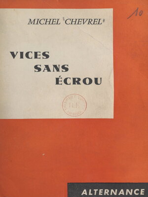 cover image of Vices sans écrou